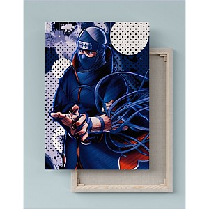 Quadro Decorativo Canvas Naruto Akatsuki Kakuzo  01